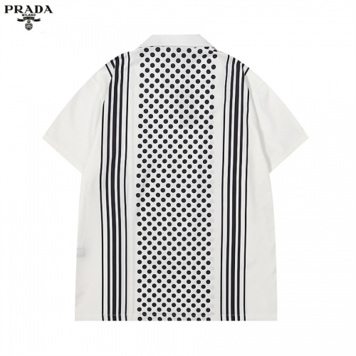 Replica Prada Shirts Short Sleeved For Men #985604 $36.00 USD for Wholesale