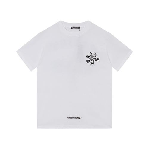 Replica Chrome Hearts T-Shrits Short Sleeved For Unisex #985611 $32.00 USD for Wholesale