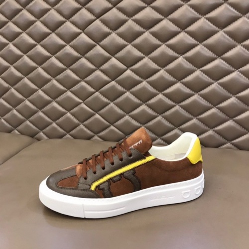 Replica Salvatore Ferragamo Casual Shoes For Men #985638 $72.00 USD for Wholesale