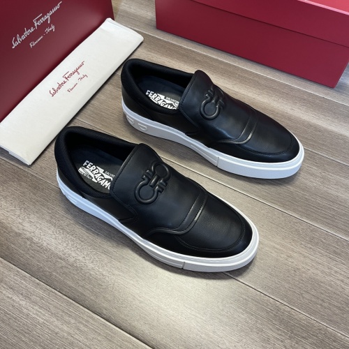 Replica Salvatore Ferragamo Casual Shoes For Men #985640 $72.00 USD for Wholesale
