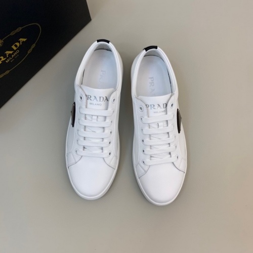 Replica Prada Casual Shoes For Men #985650 $64.00 USD for Wholesale