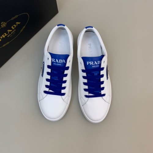 Replica Prada Casual Shoes For Men #985655 $64.00 USD for Wholesale
