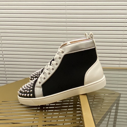 Replica Christian Louboutin High Tops Shoes For Women #985718 $92.00 USD for Wholesale