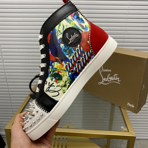 Replica Christian Louboutin High Tops Shoes For Women #985726 $96.00 USD for Wholesale