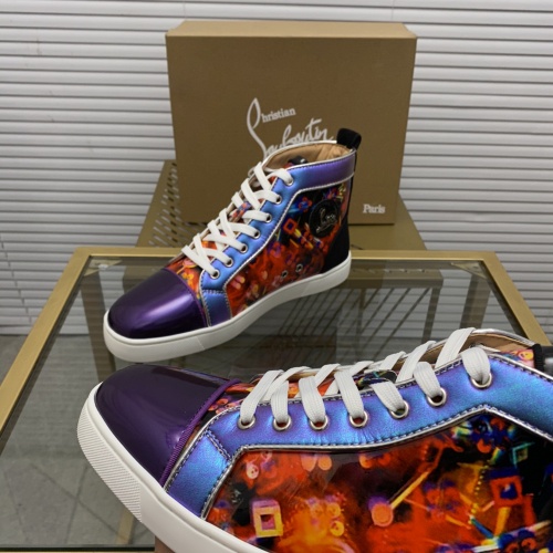 Replica Christian Louboutin High Tops Shoes For Women #985728 $98.00 USD for Wholesale