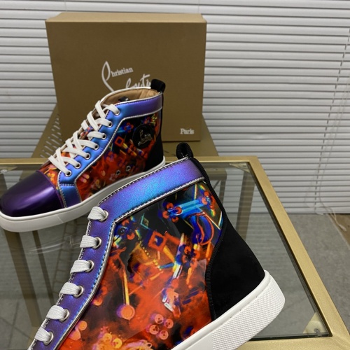 Replica Christian Louboutin High Tops Shoes For Women #985728 $98.00 USD for Wholesale