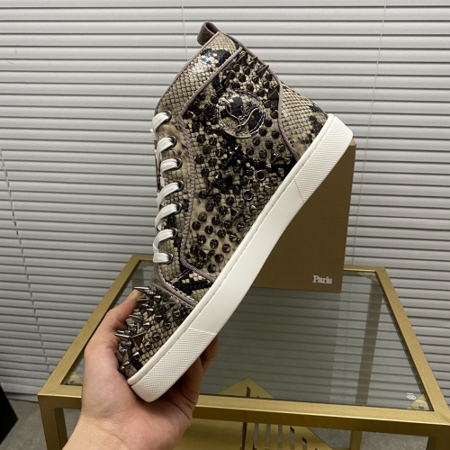 Replica Christian Louboutin High Tops Shoes For Women #985732 $102.00 USD for Wholesale