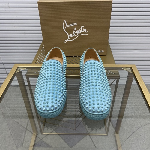 Replica Christian Louboutin Fashion Shoes For Men #985733 $96.00 USD for Wholesale