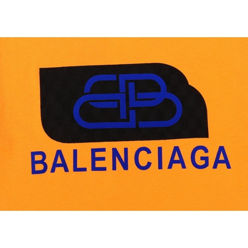 Replica Balenciaga T-Shirts Short Sleeved For Unisex #985809 $27.00 USD for Wholesale