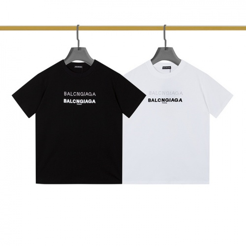 Replica Balenciaga T-Shirts Short Sleeved For Unisex #985816 $29.00 USD for Wholesale