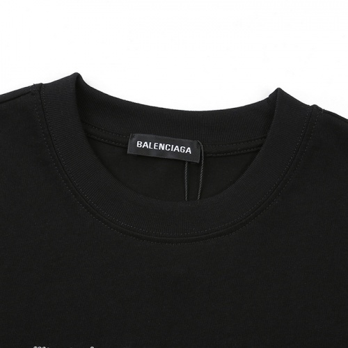 Replica Balenciaga T-Shirts Short Sleeved For Unisex #985817 $29.00 USD for Wholesale