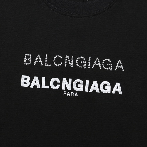 Replica Balenciaga T-Shirts Short Sleeved For Unisex #985817 $29.00 USD for Wholesale