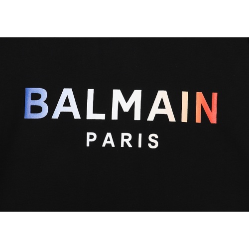 Replica Balmain T-Shirts Short Sleeved For Unisex #985819 $25.00 USD for Wholesale