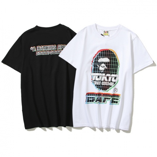 Replica Bape T-Shirts Short Sleeved For Men #985830 $25.00 USD for Wholesale