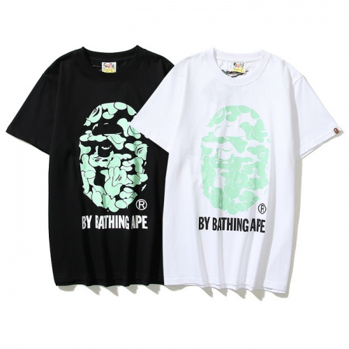 Replica Bape T-Shirts Short Sleeved For Men #985838 $25.00 USD for Wholesale