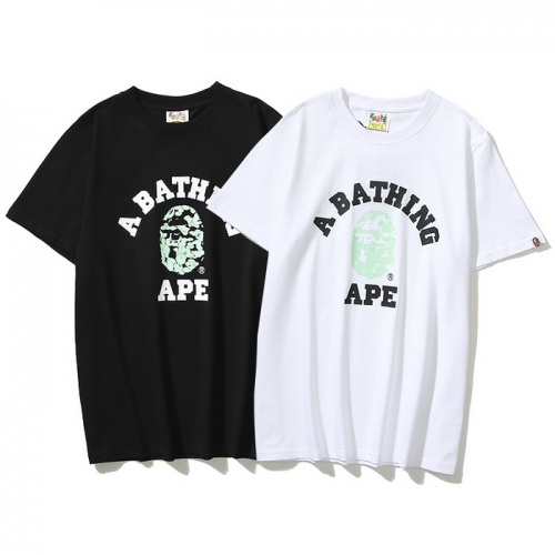 Replica Bape T-Shirts Short Sleeved For Men #985840 $25.00 USD for Wholesale