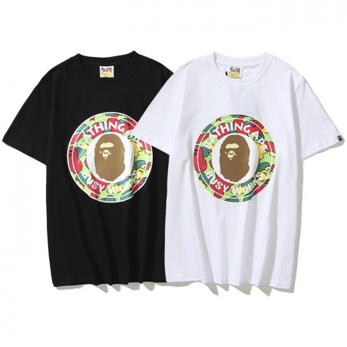 Replica Bape T-Shirts Short Sleeved For Men #985849 $24.00 USD for Wholesale