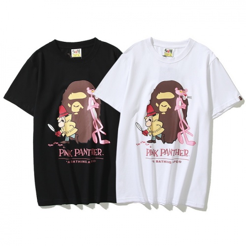 Replica Bape T-Shirts Short Sleeved For Men #985853 $24.00 USD for Wholesale