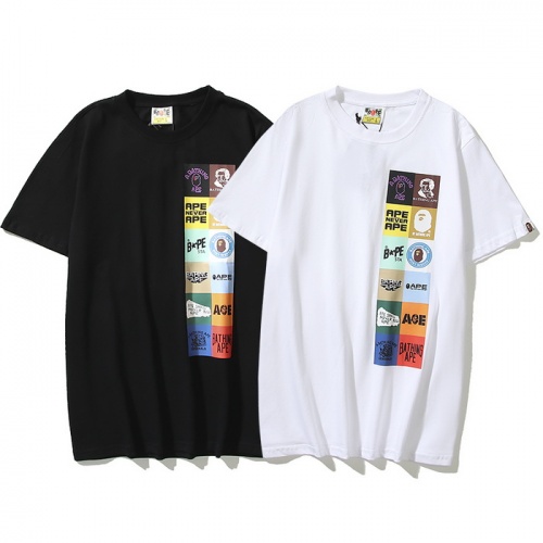 Replica Bape T-Shirts Short Sleeved For Men #985859 $27.00 USD for Wholesale