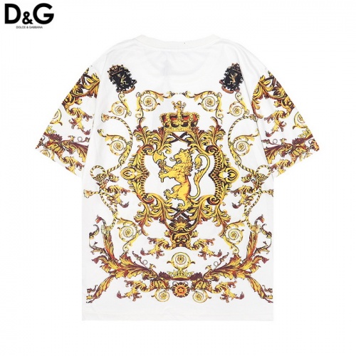 Replica Dolce & Gabbana D&G T-Shirts Short Sleeved For Men #985906 $24.00 USD for Wholesale