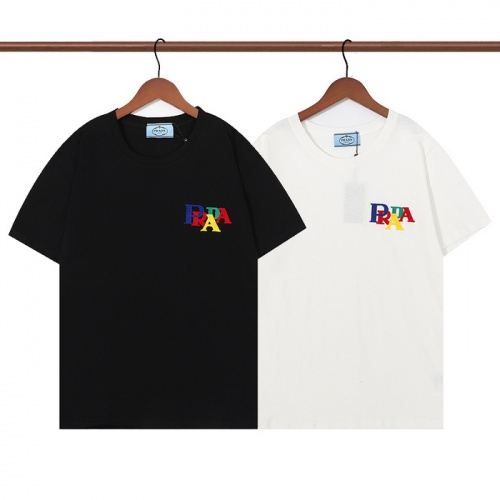 Replica Prada T-Shirts Short Sleeved For Unisex #985928 $27.00 USD for Wholesale