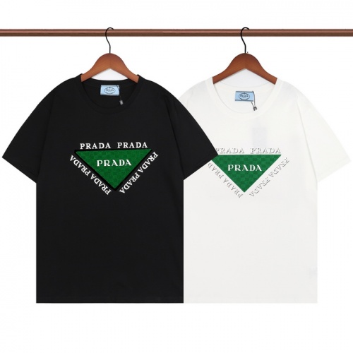 Replica Prada T-Shirts Short Sleeved For Unisex #985947 $27.00 USD for Wholesale