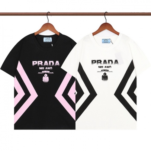 Replica Prada T-Shirts Short Sleeved For Unisex #985950 $27.00 USD for Wholesale