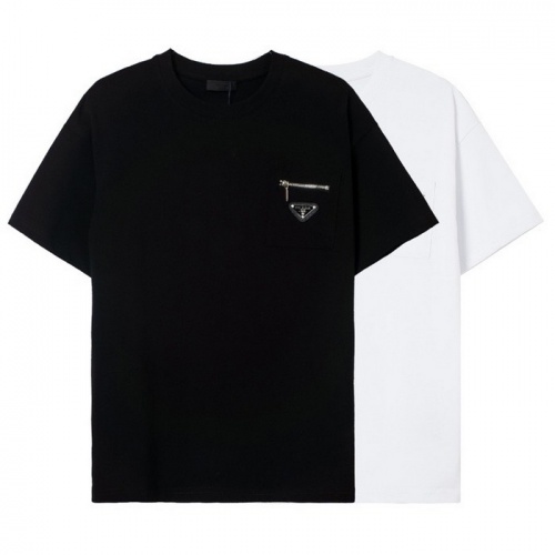 Replica Prada T-Shirts Short Sleeved For Unisex #985964 $25.00 USD for Wholesale