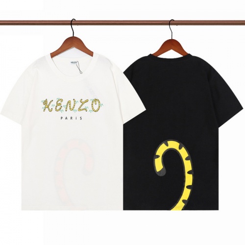 Replica Kenzo T-Shirts Short Sleeved For Unisex #986043 $27.00 USD for Wholesale