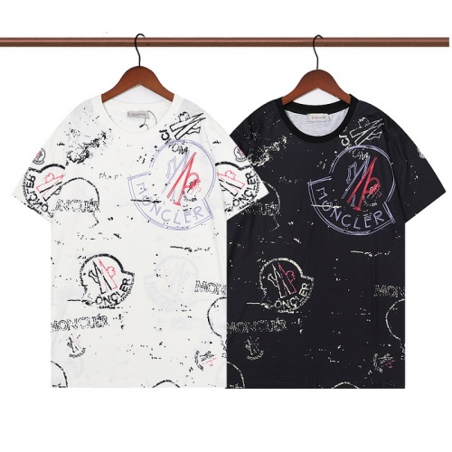Replica Moncler T-Shirts Short Sleeved For Men #986047 $24.00 USD for Wholesale
