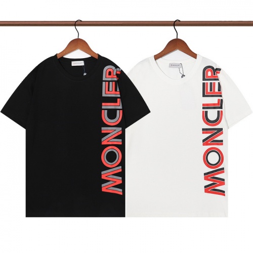 Replica Moncler T-Shirts Short Sleeved For Unisex #986048 $25.00 USD for Wholesale