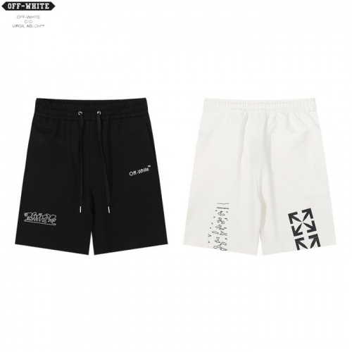 Replica Off-White Pants For Men #986205 $38.00 USD for Wholesale