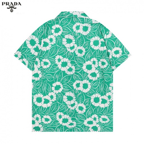 Replica Prada Shirts Short Sleeved For Men #986240 $32.00 USD for Wholesale