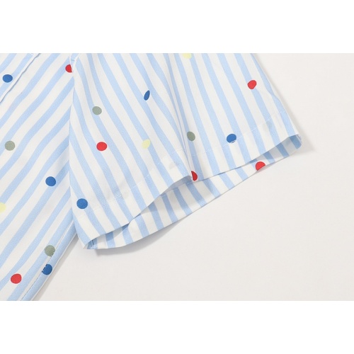 Replica Prada Shirts Short Sleeved For Men #986242 $32.00 USD for Wholesale