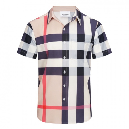 Burberry Shirts Short Sleeved For Men #986282 $29.00 USD, Wholesale Replica Burberry Shirts