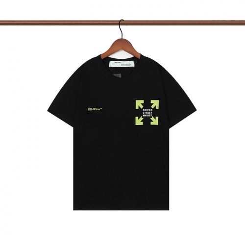 Replica Off-White T-Shirts Short Sleeved For Unisex #986320 $27.00 USD for Wholesale