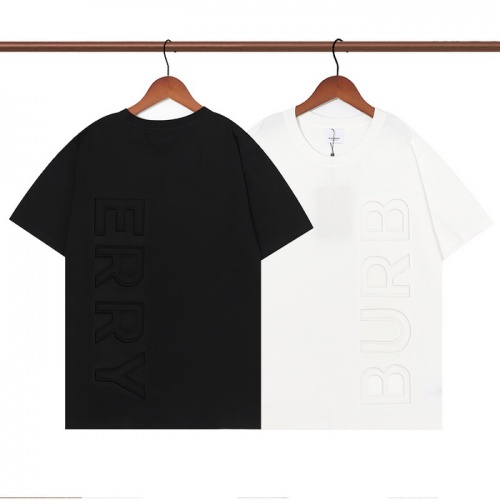 Replica Burberry T-Shirts Short Sleeved For Unisex #986347 $25.00 USD for Wholesale