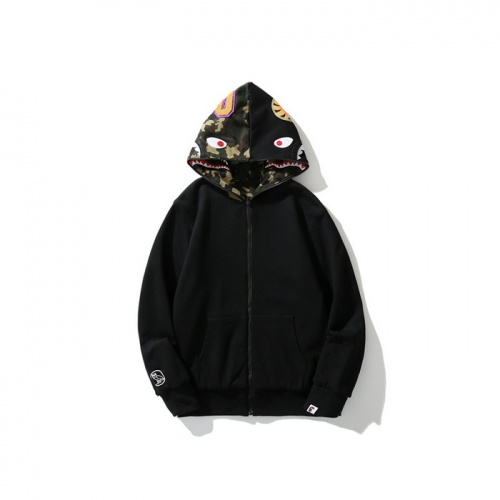 Replica Bape Hoodies Long Sleeved For Men #986351 $68.00 USD for Wholesale