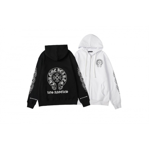 Replica Chrome Hearts Hoodies Long Sleeved For Men #986362 $48.00 USD for Wholesale