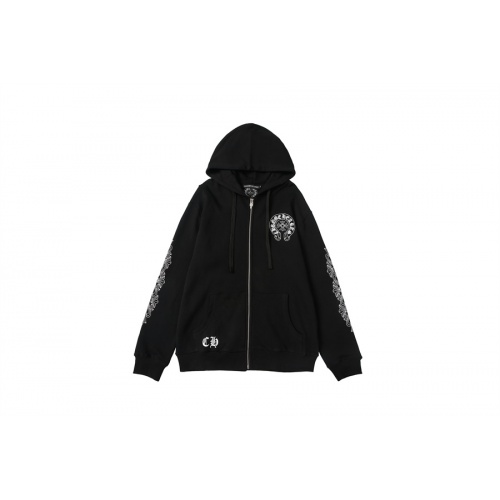 Replica Chrome Hearts Hoodies Long Sleeved For Men #986363 $48.00 USD for Wholesale