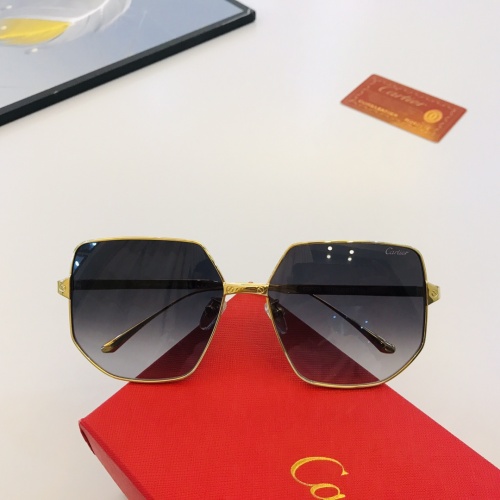 Cartier AAA Quality Sunglassess #986387 $45.00 USD, Wholesale Replica Cartier AAA Quality Sunglassess