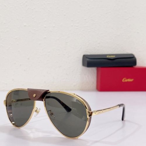 Cartier AAA Quality Sunglassess #986389 $48.00 USD, Wholesale Replica Cartier AAA Quality Sunglassess