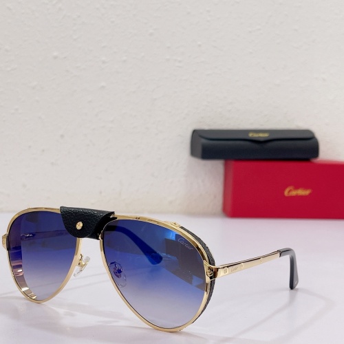 $48.00 USD Cartier AAA Quality Sunglassess #986394