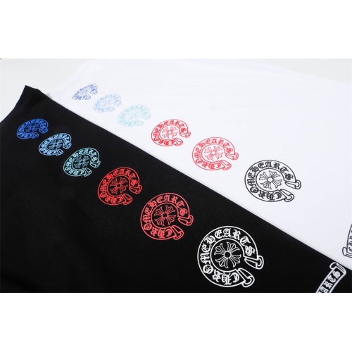 Replica Chrome Hearts T-Shirts Short Sleeved For Unisex #986421 $25.00 USD for Wholesale
