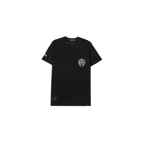 Replica Chrome Hearts T-Shirts Short Sleeved For Unisex #986421 $25.00 USD for Wholesale