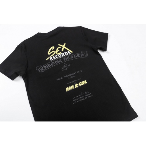 Replica Chrome Hearts T-Shrits Short Sleeved For Unisex #986432 $25.00 USD for Wholesale