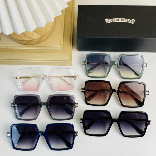 Replica Chrome Hearts AAA Quality Sunglasses #986433 $56.00 USD for Wholesale