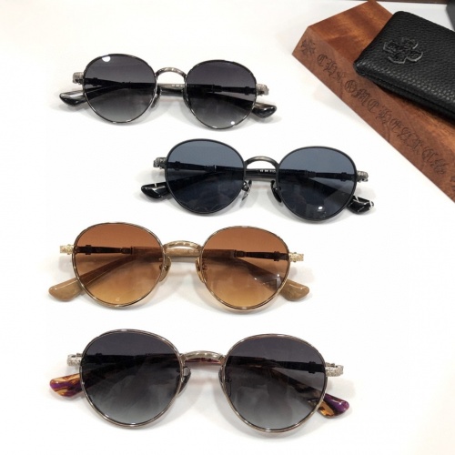 Replica Chrome Hearts AAA Quality Sunglasses #986446 $72.00 USD for Wholesale