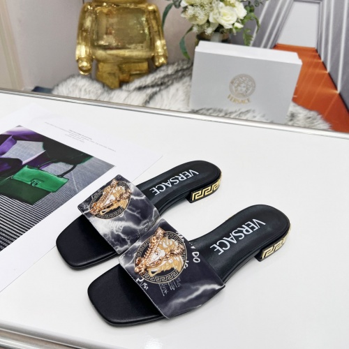 Versace Slippers For Women #986673 $80.00 USD, Wholesale Replica Versace Slippers