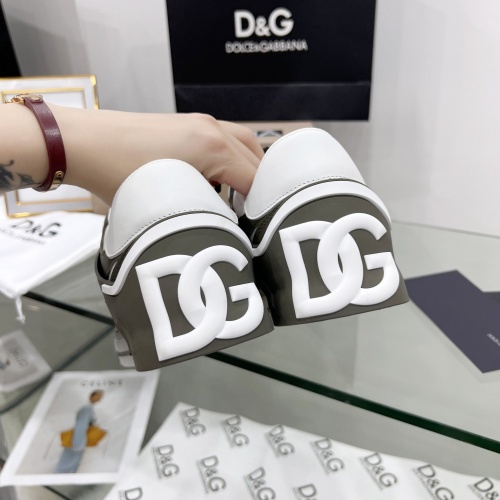 Replica Dolce & Gabbana D&G Casual Shoes For Women #986744 $98.00 USD for Wholesale